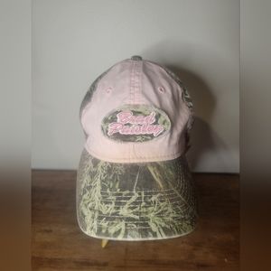 Brad Paisley Raggz Camouflage & Pink Hunting Hat Cap Strap Back EUC COUNTRY